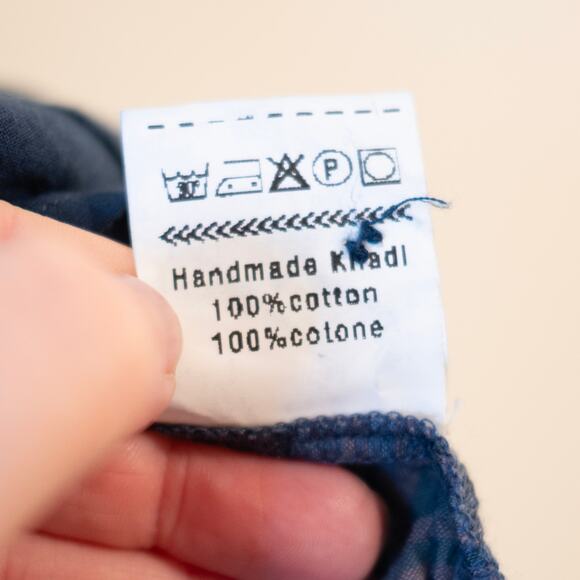 BSBEE Ollie Shirt Encino Navy Boho Southwestern Print 100% Cotton SZ S - Picture 8 of 8